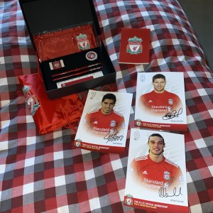 Liverpool FC Official Membership Pack New Items - Bag, Pencil Case, Poster Gift for sale on Ebay