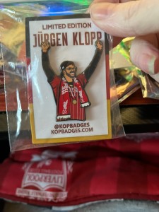 Liverpool FC small lot of 4  badges includes kopbadges soccerpins (b) for sale on Ebay