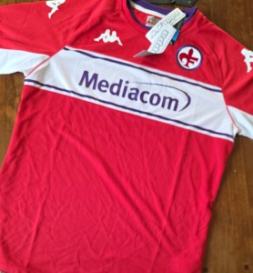 Fiorentina 2021/22 4th Kit Large (KAPPA) for sale on Ebay