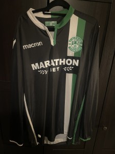 Rare Hibernian Away Shirt Sponsor 2017-2018 Long Sleeve Mens XXL for sale on Ebay