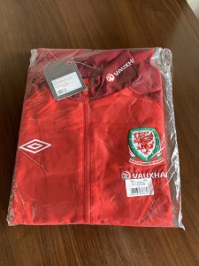 CYMRU WALES Original Umbro 2012 TRACKIE JACKET Large BNWT MINT BAGGED & TAGGED for sale on Ebay