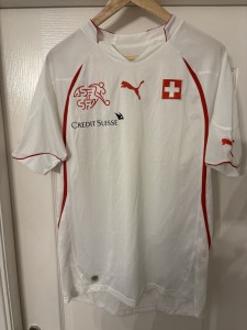 Switzerland 2010 World Cup Away Football Shirt Medium for sale on Ebay