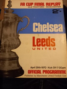 Chelsea V Leeds United 1970 Fa Cup Final Replay At Old Trafford for sale on Ebay