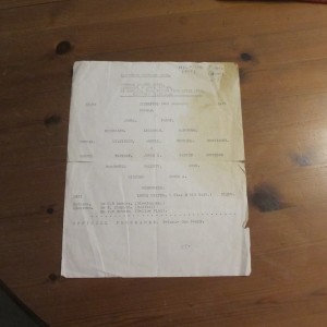 Liverpool Res v Leeds Res Central Lge 1959/60 - Single Sheet for sale on Ebay