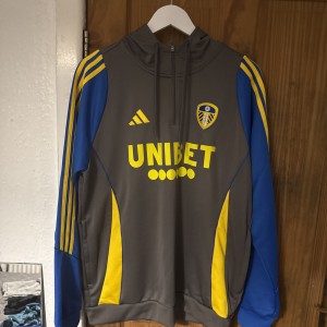 Leeds United Adidas Training Hoodie for sale on Ebay