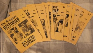 THE RANGERS HISTORIAN VOL 3 ISSUES 1 - 10 FANZINES MAGAZINE'S for sale on Ebay
