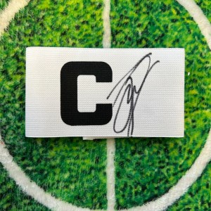 Jamal Musiala Of Germany & Bayern Munich Signed Captains Armband wCOA for sale on Ebay