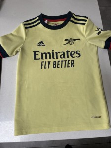 Arsenal Away Football Shirt. Authentic Adidas. Boys Age 9-10 for sale on Ebay