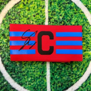 Serge Gnabry Of Germany, Arsenal & Bayern Signed Captains Armband wCOA for sale on Ebay