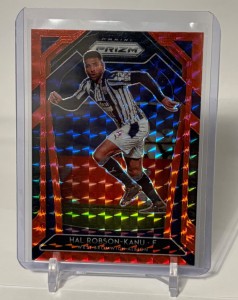 Hal Robson-Kanu Red Mosaic Prizm /159 - West Bromwich Albion -Panini Prizm 20-21 for sale on Ebay