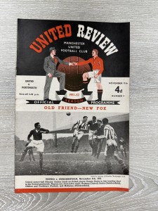 Manchester United v Portsmouth  1951/52 (36/10) for sale on Ebay