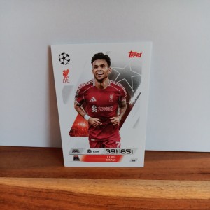 Match Attax 25/26 Luis Diaz Liverpool #25 UCC 2025/26 for sale on Ebay