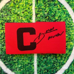 Alexis Mac Allister Of Argentina & Liverpool Signed Captains Armband wCOA for sale on Ebay