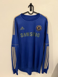 Chelsea 2012-13 Home Plain Large Long Sleeve Original for sale on Ebay