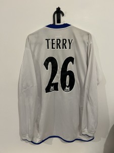 Chelsea 2004-2005 Third Terry Long Sleeve Signed Medium Men’s Original for sale on Ebay