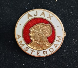 RARE VINTAGE AFC AJAX COFFER 1970s PIN BADGE RARE FIND L@@K! for sale on Ebay