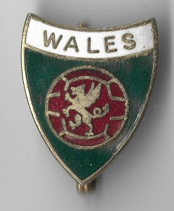 Vintage Wales Enamel Football Badge by Coffer for sale on Ebay