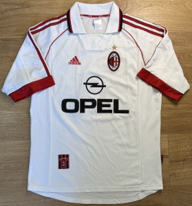 ORIGINAL AC MILAN MILAN 1998/00 Away Football Shirt MEDIUM ADIDAS Rare for sale on Ebay