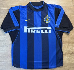 ORIGINAL INTER MILAN 1998/00 Home Football Shirt MEDIUM NIKE VGC Rare for sale on Ebay