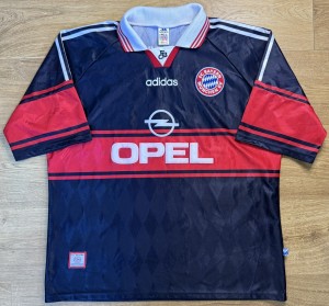 ORIGINAL BAYERN MUNICH 1997/99 Home Football Shirt XXL ADIDAS VGC Rare for sale on Ebay
