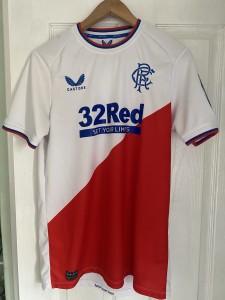 Glasgow Rangers 2022/23 Away Shirt Castore Medium M – Official Football Jersey for sale on Ebay