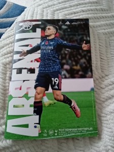 Arsenal v Tottenham Hotspur Mint Programme 23rd November 2025 Prem League for sale on Ebay