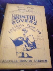 Bristol rovers v Bristol city Gloucester cup final 1951 football program for sale on Ebay