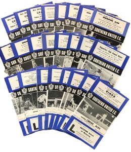 1967/8, 24 Southend Utd home programmes, inc. Bradford PA + Workington for sale on Ebay