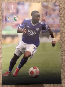 LEICESTER CITY v LEGIS WARSAW PROGRAMME for sale on Ebay