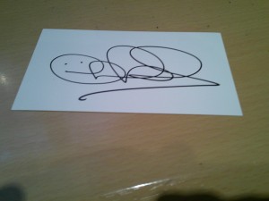 signed card of ex man city barnsley  northern ireland footballer gerry taggart for sale on Ebay