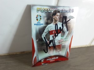ARDA GULER - TURKEY Hand Signed Topps Euro 24 Football trading card  for sale on Ebay