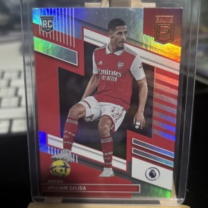 William Saliba Arsenal Rookie Card Panini Donruss 2022/23 & Arsenal Base Cards for sale on Ebay