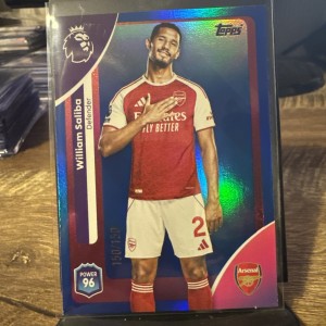 Topps Premier League 2025/2026 - William Saliba Arsenal 150/150 for sale on Ebay