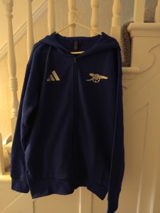 Mens Arsenal Hooded Top, Size Medium for sale on Ebay