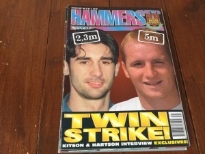 West Ham United Official Magazine - Hammers News March 1997 Vol 3 Issue 7 for sale on Ebay
