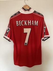 Manchester United 1998-1999 shirt - Beckham, size XL, VGC for sale on Ebay