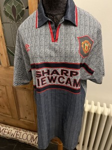 Manchester United Football Club Shirt Away 1995/6 Size XL for sale on Ebay