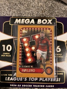 Rasmus Hojlund Name in Lights /50 Manchester United Team Set for sale on Ebay