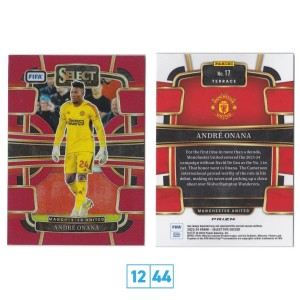 Andre Onana Red Prizm #17 2023 Select FIFA Manchester United for sale on Ebay