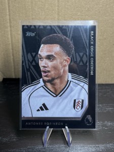 Antonee Robinson Black Edge Edition Topps Premier League 2025-26 Fulham for sale on Ebay