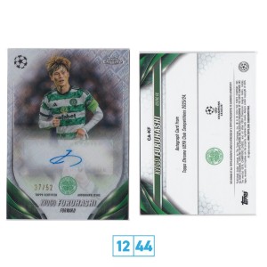 KYOGO FURUHASHI TOPPSFRACTOR AUTO /52 - 2023 TOPPS CHROME UEFA Celtic for sale on Ebay