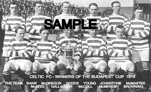 Celtic FC 1914 Cup  Team photo for sale on Ebay