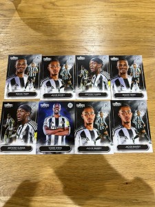 Topps summer signings Newcastle Bundle base for sale on Ebay
