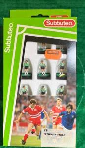 Subbuteo Lightweight Ref 731 Plymouth Argyle Fantastic Condition Almost Mint for sale on Ebay