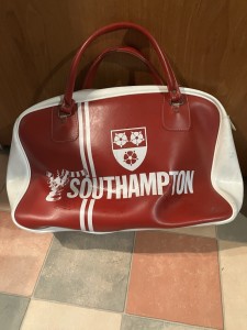 1976 Vintage Southampton FA Cup Winners Hold-all for sale on Ebay