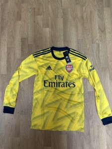 Men's Arsenal 2019/20 Away Football Shirt Jersey XS Bruised Banana for sale on Ebay