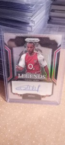 Panini Prizm Premier League 2024-25 Arsenal Thierry Henry Club Legends /99 for sale on Ebay