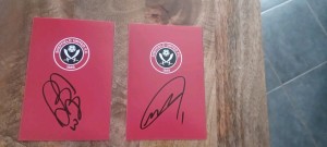 SHEFFIELD UNITED - SIGNED CRESTED PHOTOS AND WHITE CARDS - BILLY SHARP  & 8 for sale on Ebay