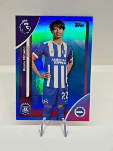 Topps Premier League 2026 Brighton Kaoru Mitoma Numbered Parallel for sale on Ebay