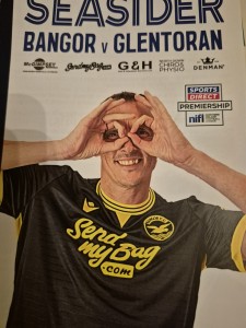 25/26  Bangor v Glentoran   nov 28th   sdp for sale on Ebay